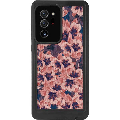 Dark Tapestry Floral Galaxy Note20 Ultra 5G Waterproof Case